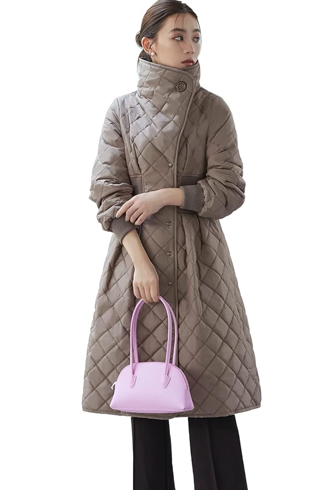 美品 着用回数1回 ルイルエブティック スタンドカラー Aラインロングコート 美品 着用回数1回 ルイルエブティック スタンドカラー Aライン